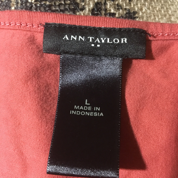 Ann Taylor Peach Sleeveless Top - Picture 5 of 6